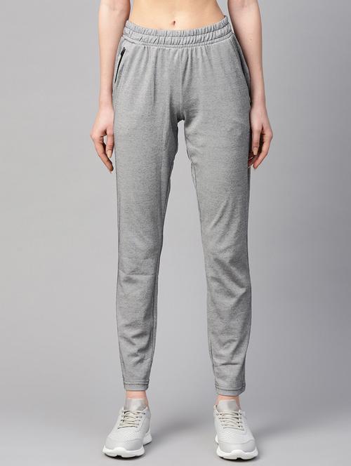 high rise printed track pants - 17749875 - Standard Image - 0