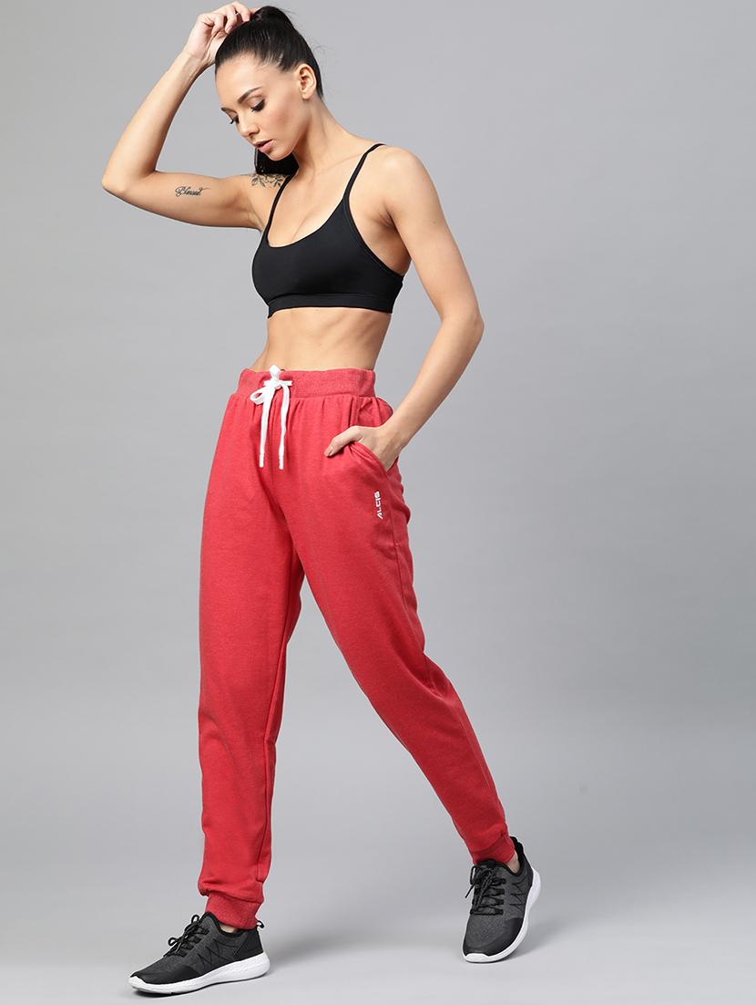 high rise solid joggers - 17749882 - Standard Image - 3