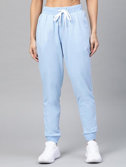 high rise solid joggers - 17749883 - Standard Image - 0