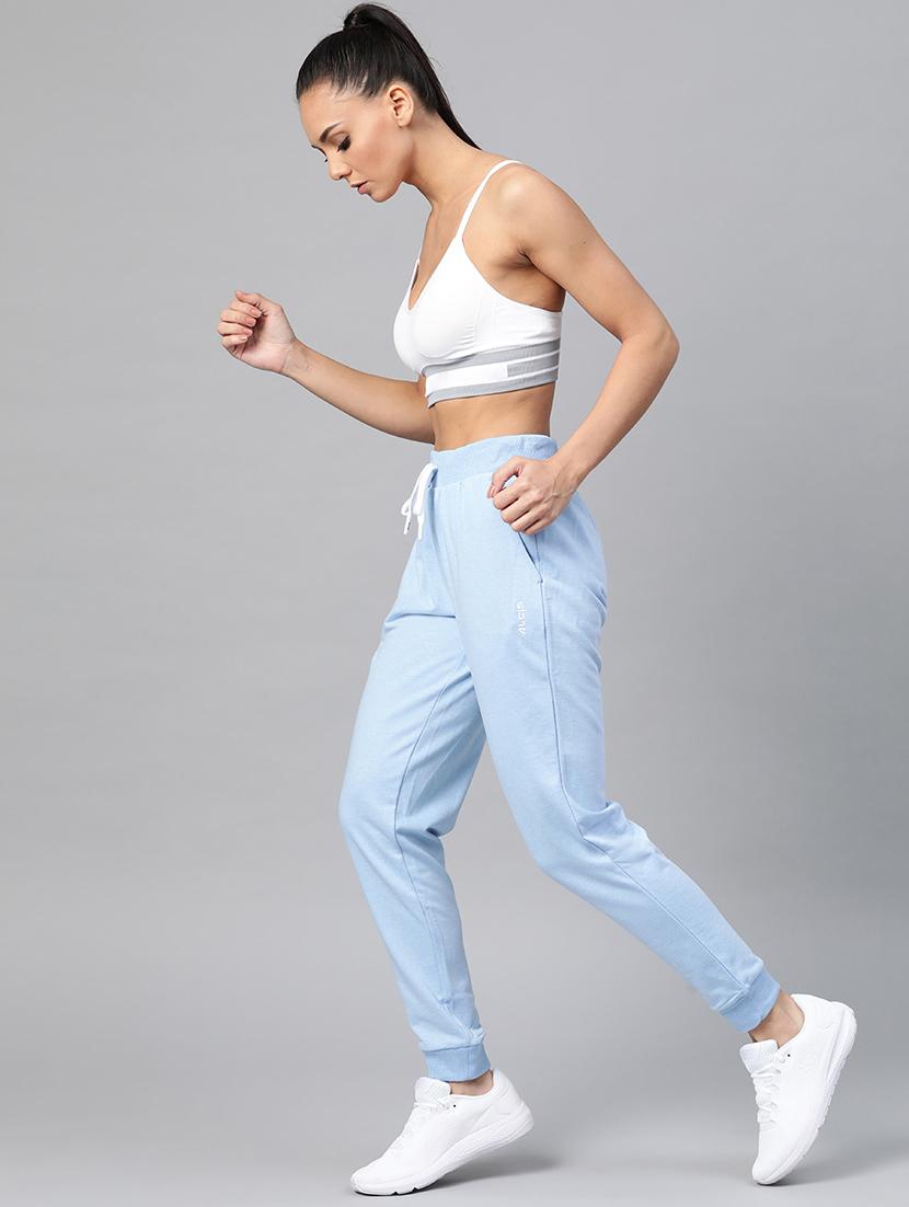 high rise solid joggers - 17749883 - Standard Image - 3
