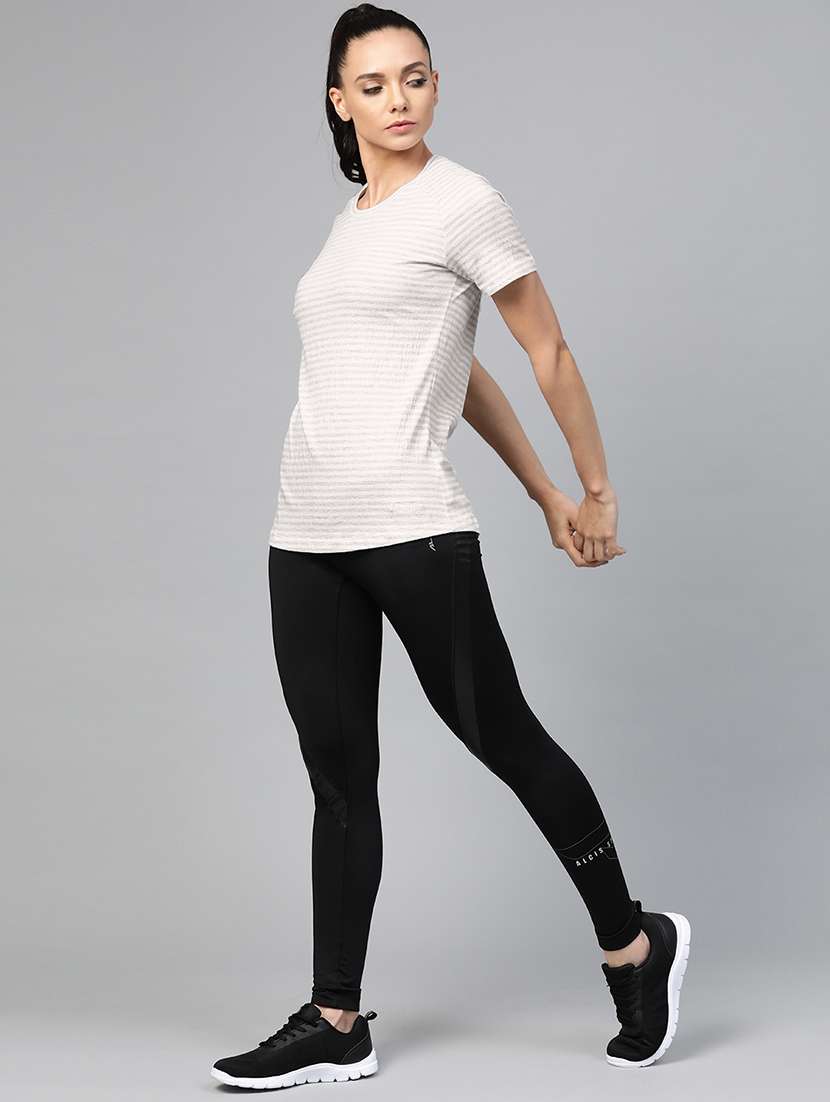 round neck striped tee - 17749897 - Standard Image - 3