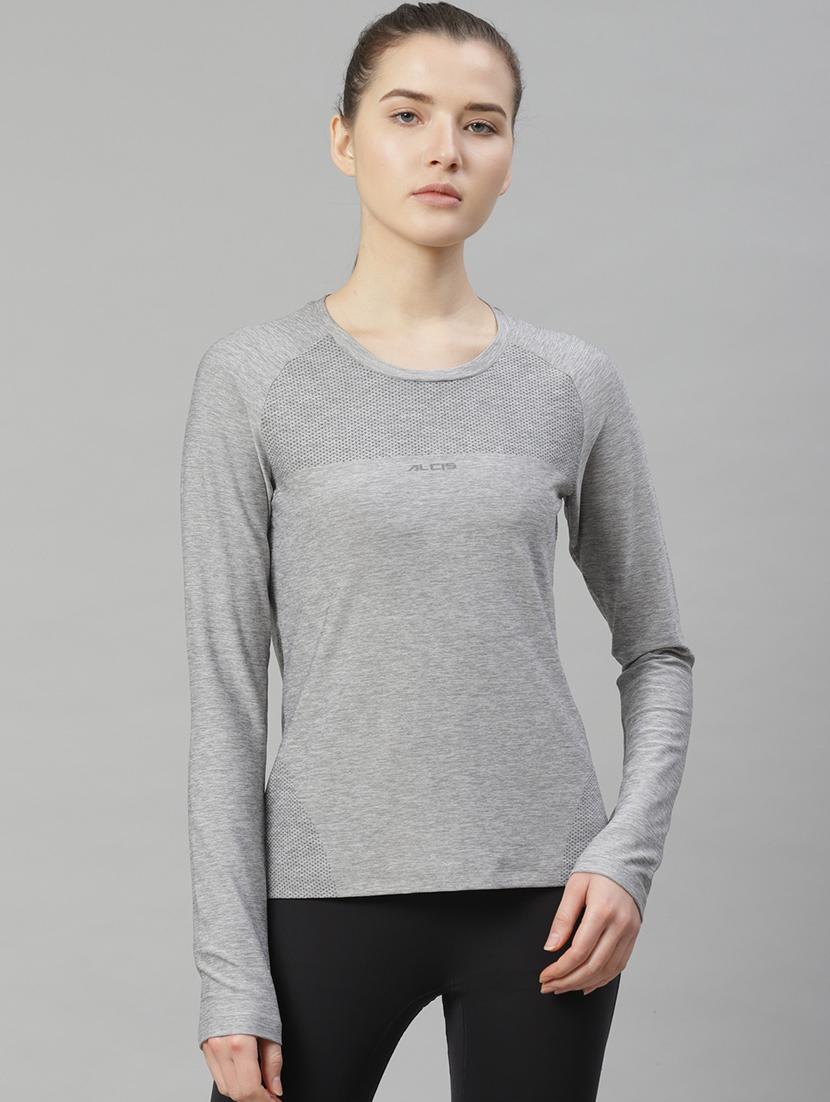 round neck melange tee - 17749908 - Zoom Image - 0