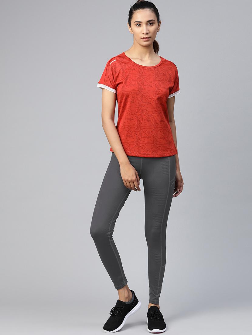 high rise sports leggings - 17750613 - Standard Image - 3