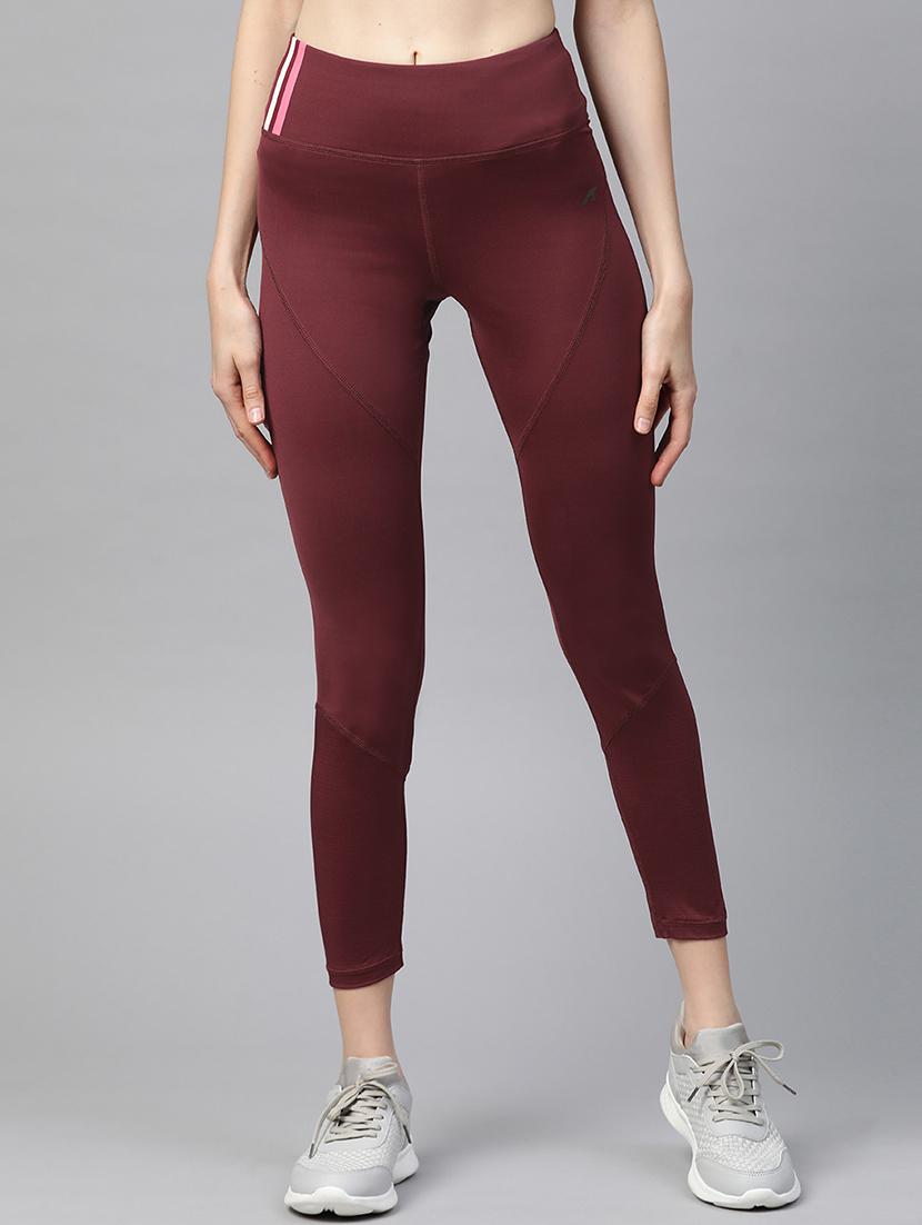 high rise solid leggings 