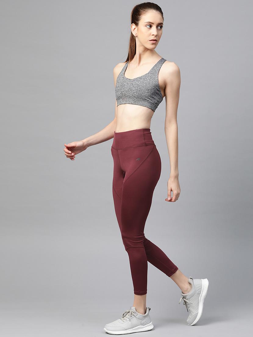high rise solid leggings - 17750634 - Standard Image - 3