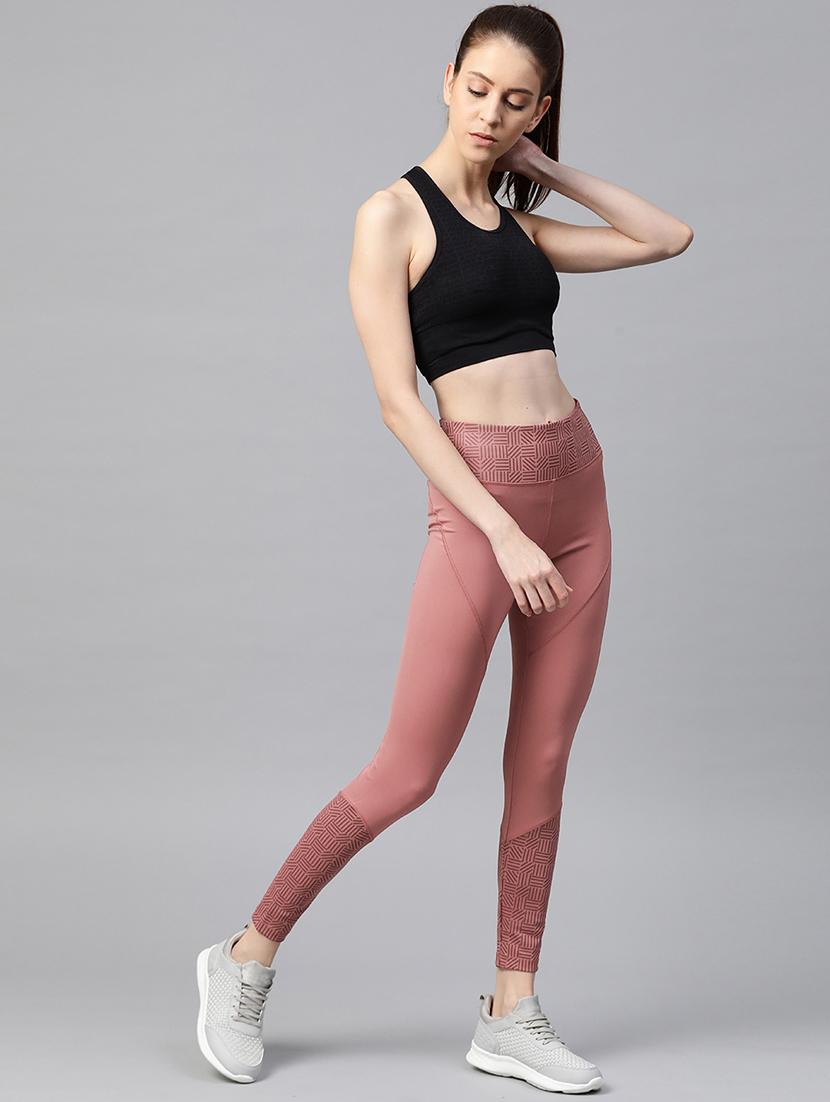 high rise sports leggings - 17750638 - Standard Image - 3