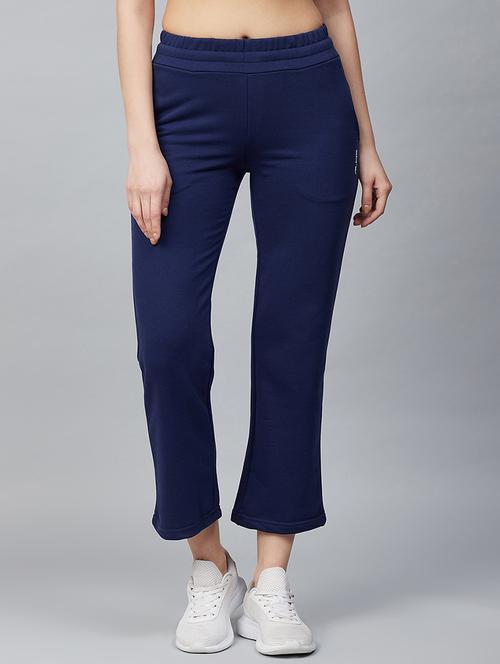 navy blue polyester track pants - 17750664 -  Standard Image - 0