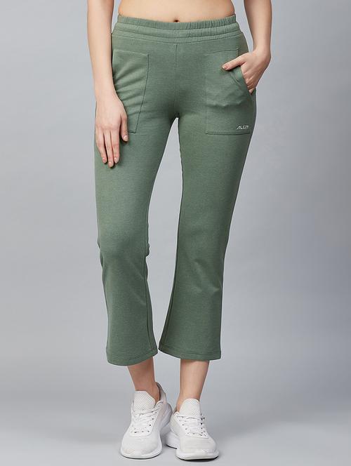 yellow cotton track pants - 17750741 - Standard Image - 0
