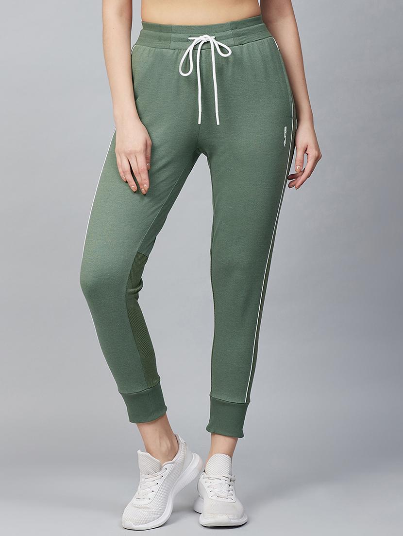 yellow cotton track pants - 17750744 - Zoom Image - 0