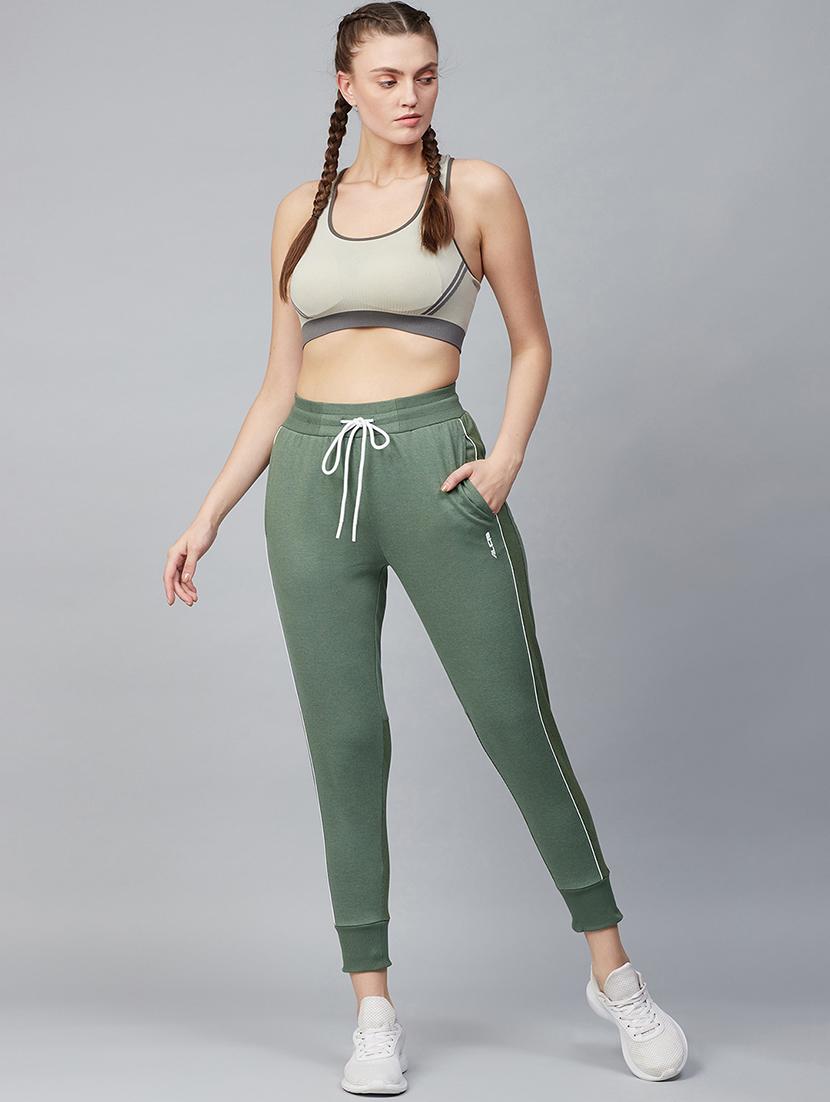yellow cotton track pants - 17750744 - Standard Image - 3