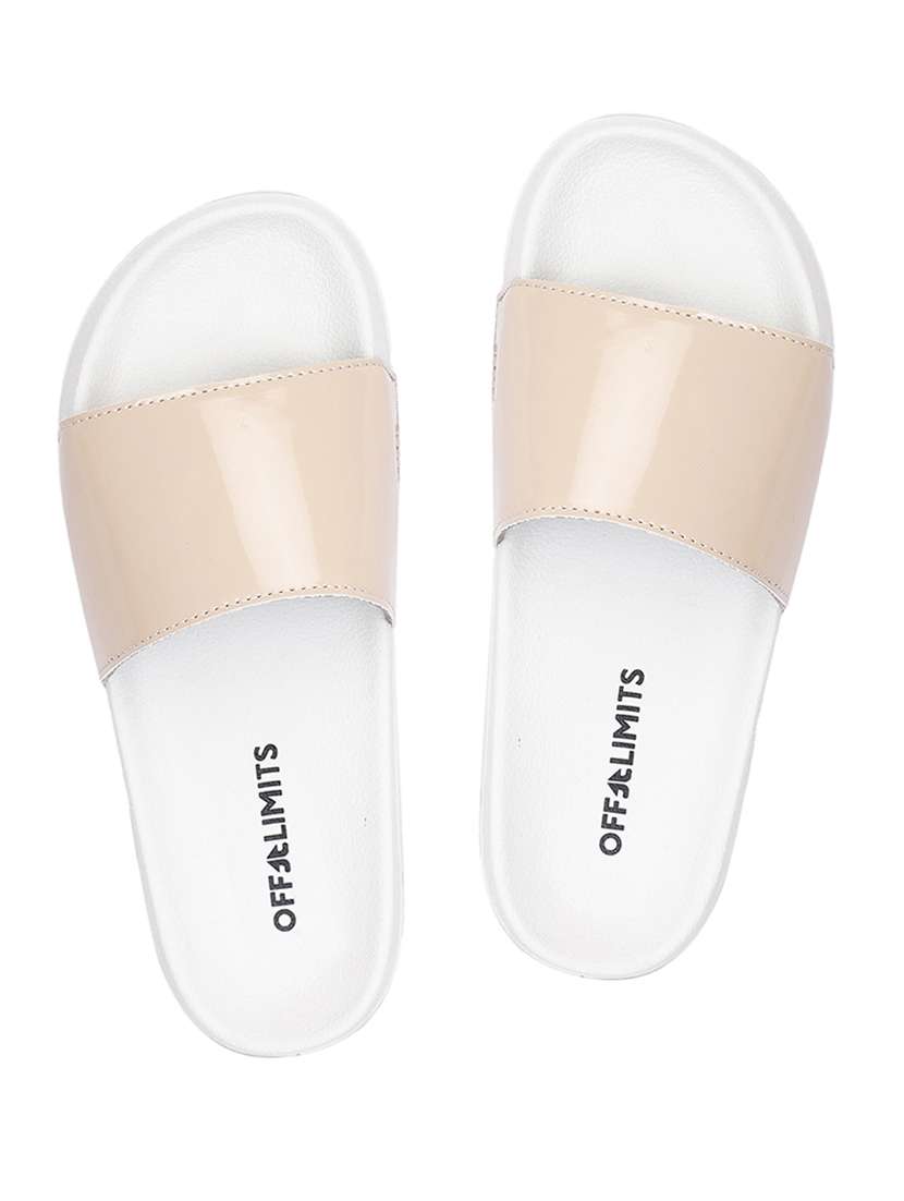 beige slip on flip flops - 17750767 - Zoom Image - 0