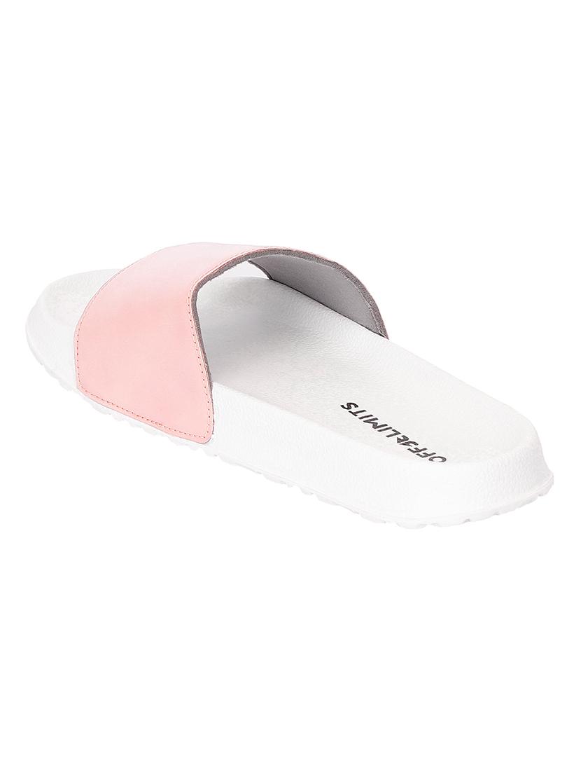 pink slip on flip flops - 17750768 - Standard Image - 3