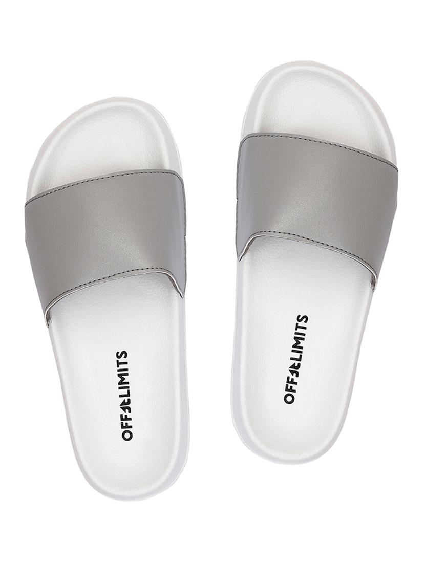grey slip on flip flops - 17750770 - Zoom Image - 0