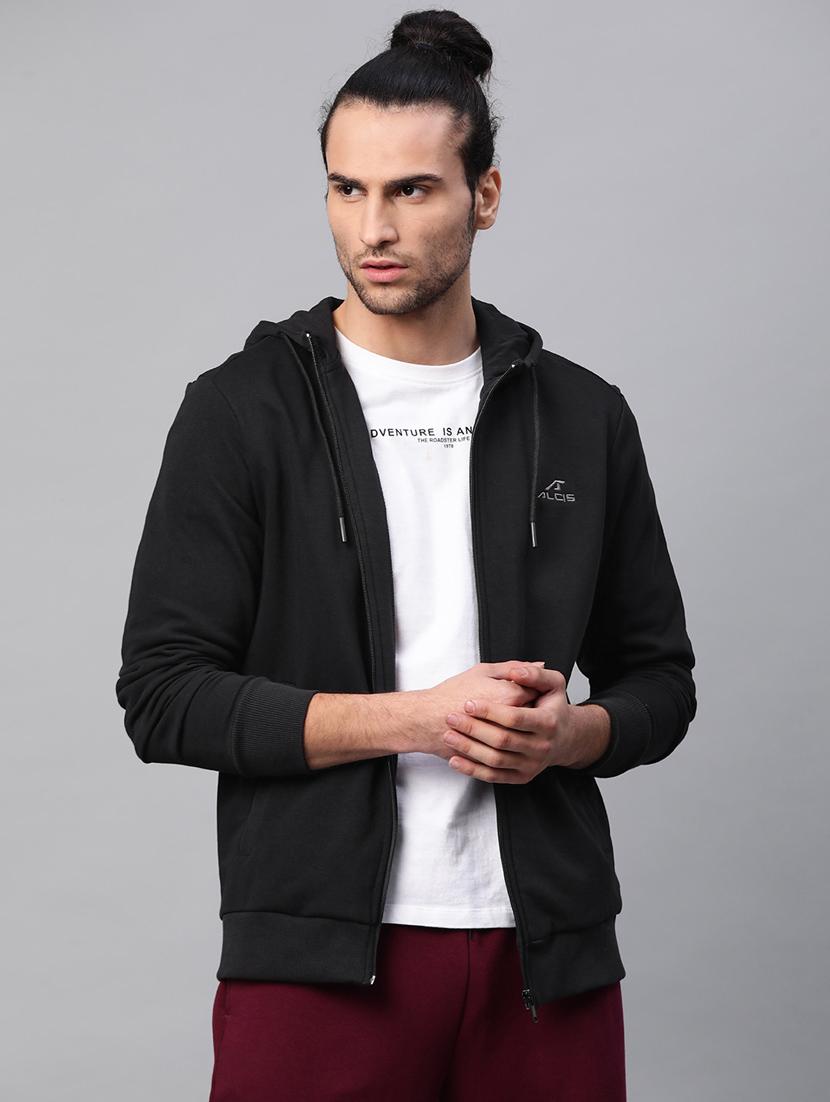 black solid sweatshirt - 17750880 - Zoom Image - 0
