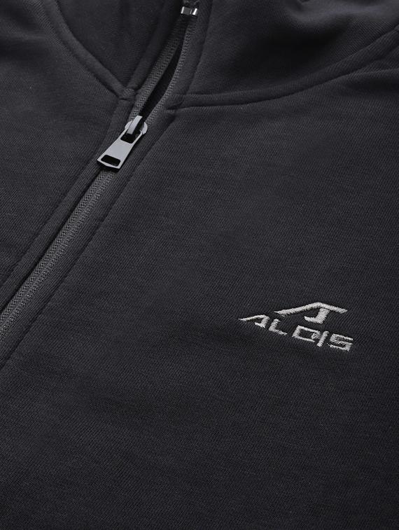 black solid sweatshirt - 17750883 - Standard Image - 5