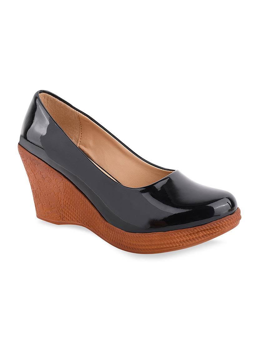 calzado women's casualwear beige color solid pumps heels belliey shoes - 17750963 - Zoom Image - 0