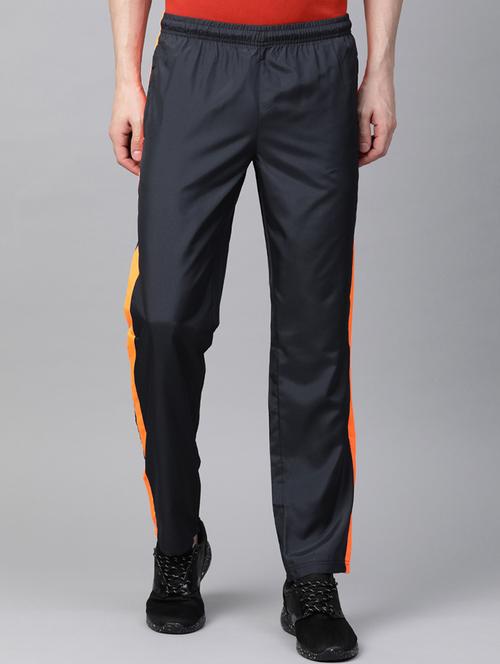 navy blue side taped full length track pant - 17751815 -  Standard Image - 0