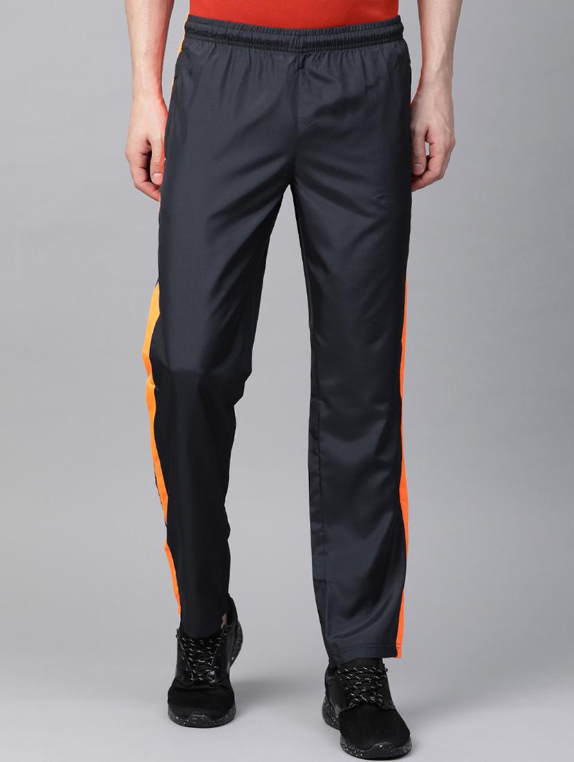 navy blue side taped full length track pant - 17751815 -  Zoom Image - 0