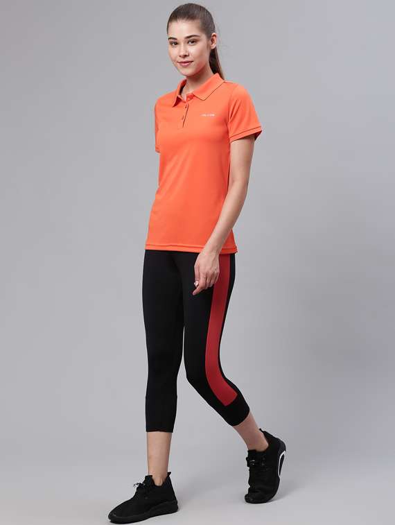 black polyester leggings - 17751843 - Standard Image - 3