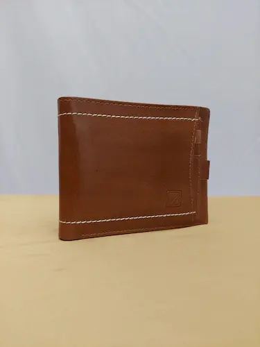 leather tan color men wallets - 17752182 - Standard Image - 0