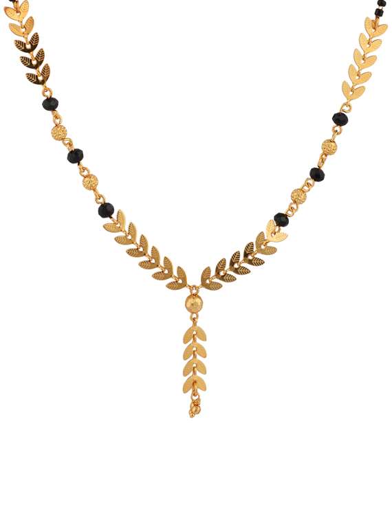 gold plated mangalsutra - 17753317 - Standard Image - 3