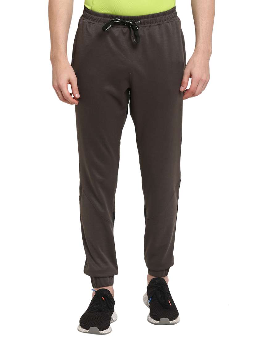 brown solid jogger - 17753319 - Zoom Image - 0