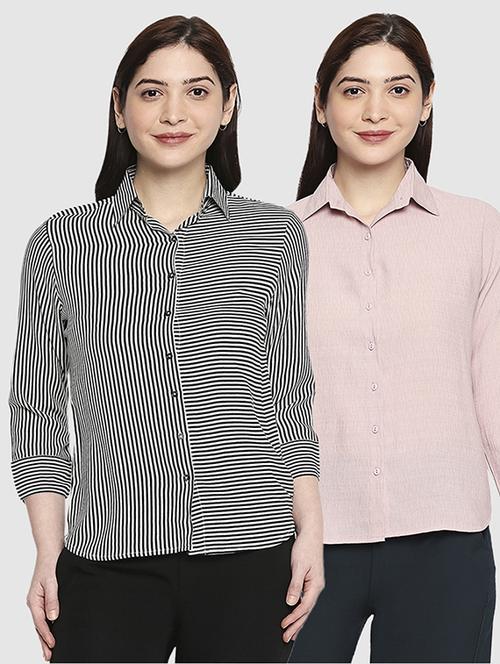 set of 2 long sleeved shirts - 17754094 - Standard Image - 0