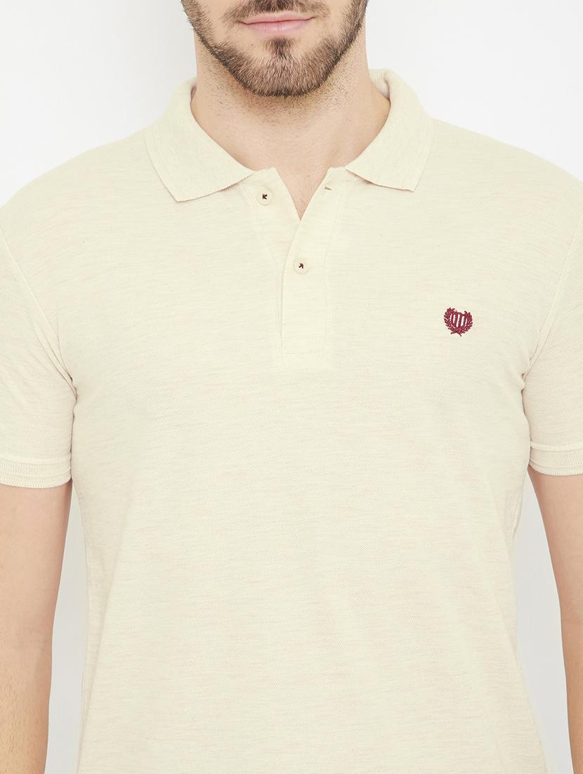 off-white solid polo t-shirt - 17754350 - Standard Image - 3