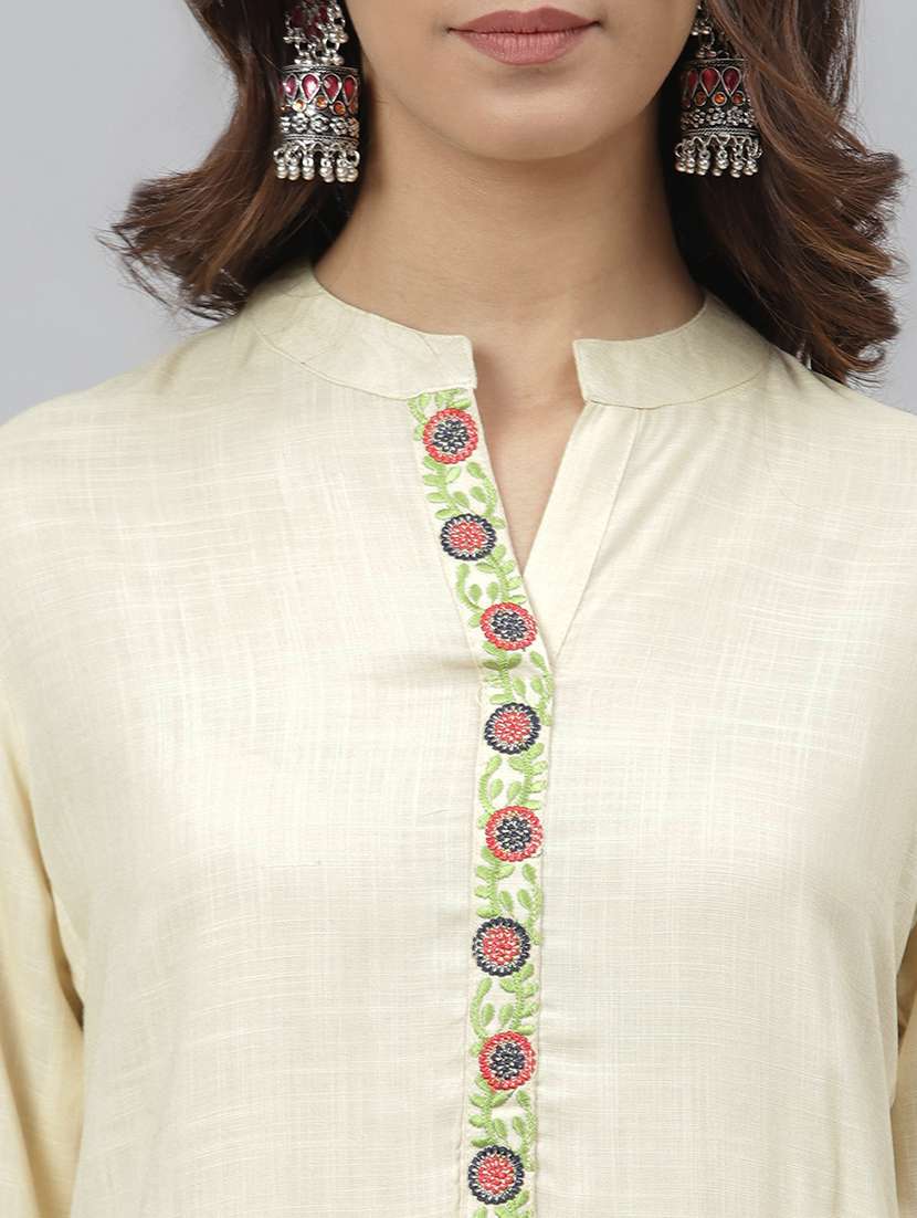 women's straight kurta - 17755169 -  Standard Image - 3