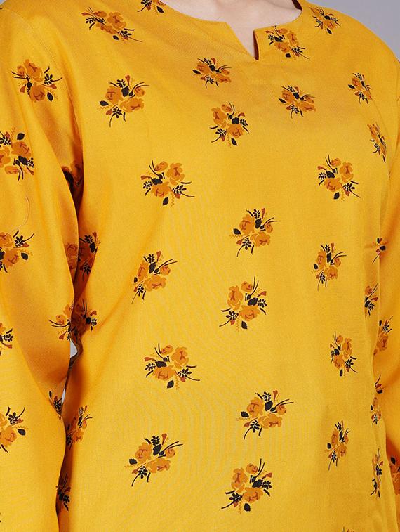 floral top with pajama nightwear set - 17755487 - Standard Image - 3