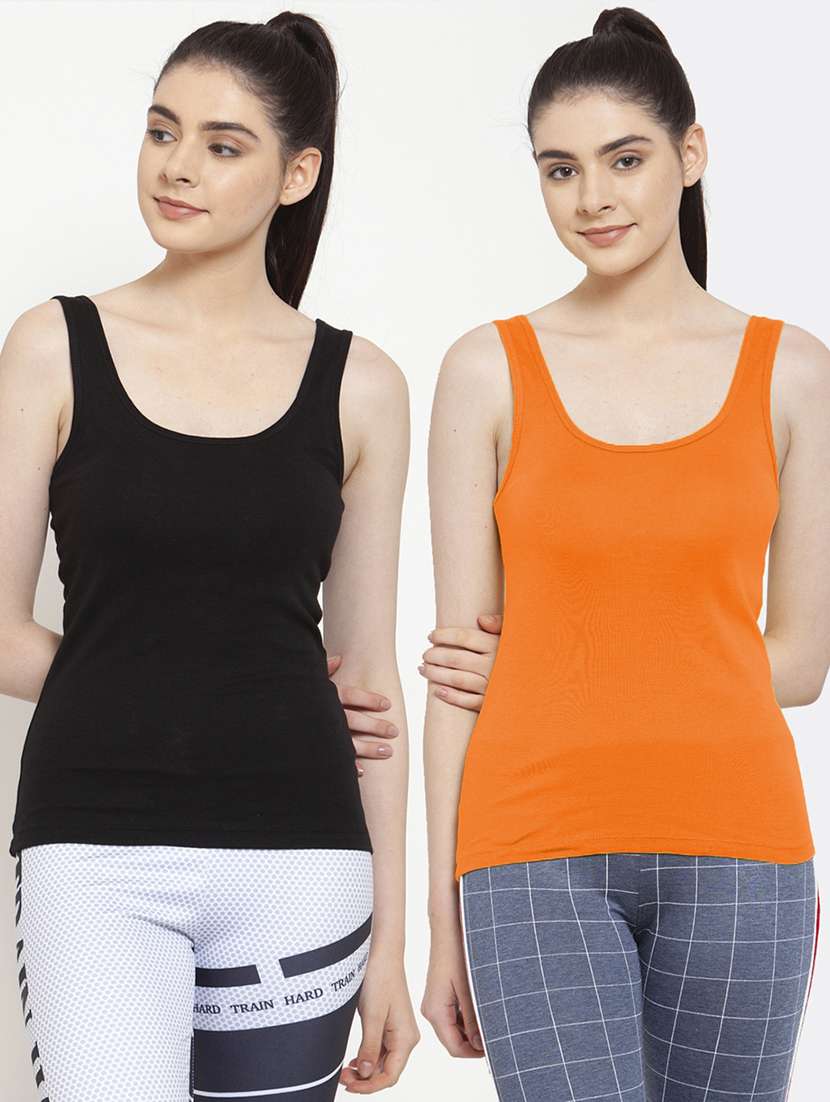 pack of 2 solid camisole