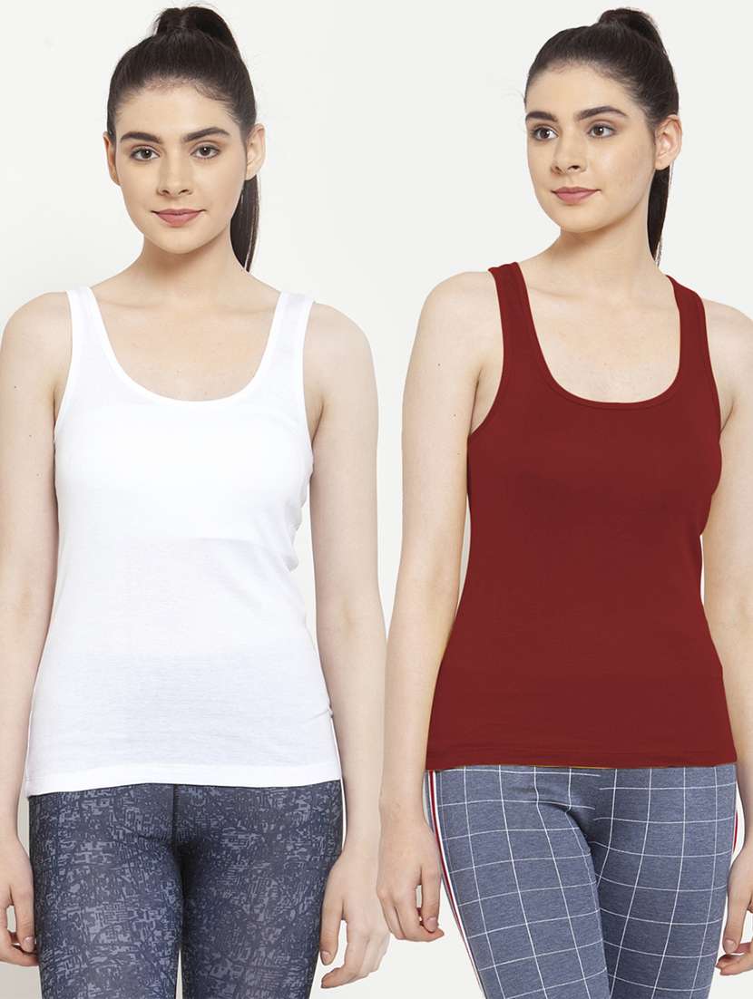 pack of 2 solid camisole
