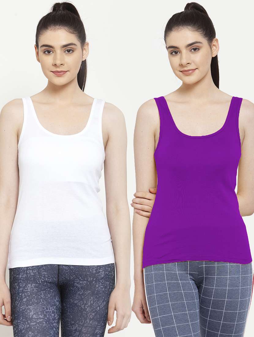 pack of 2 solid camisole