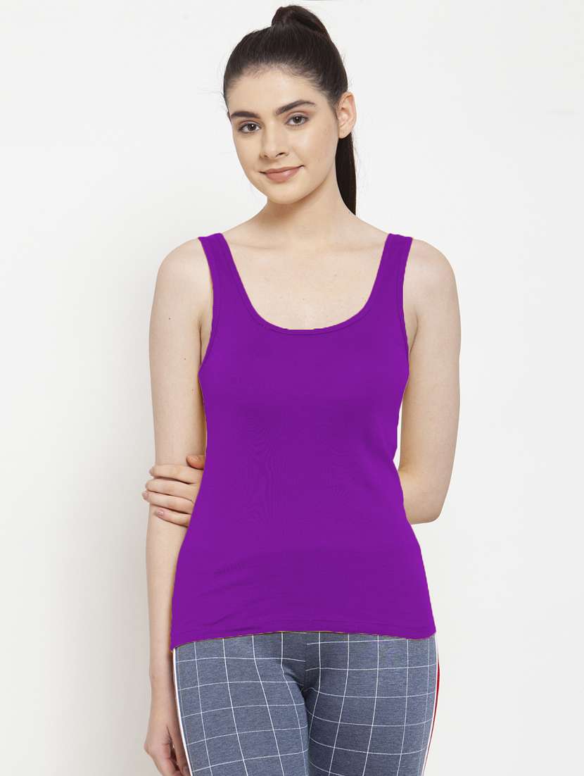 pack of 2 solid camisole - 17755899 -  Standard Image - 3