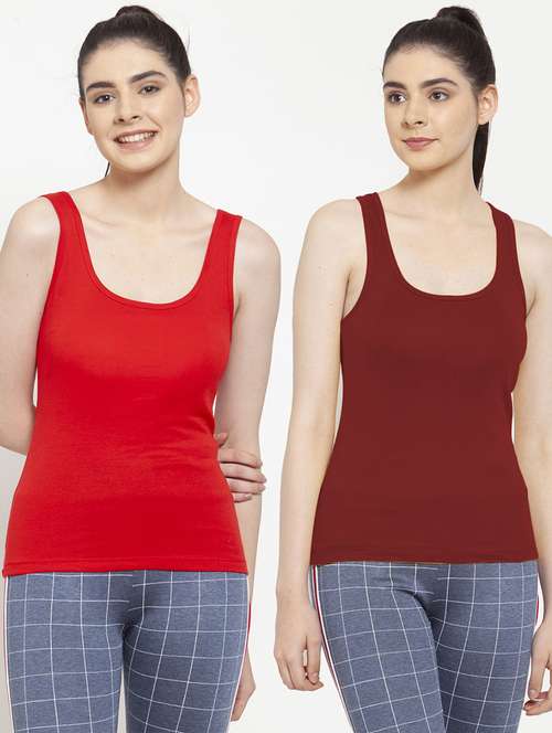 pack of 2 solid camisole - 17755908 -  Standard Image - 0