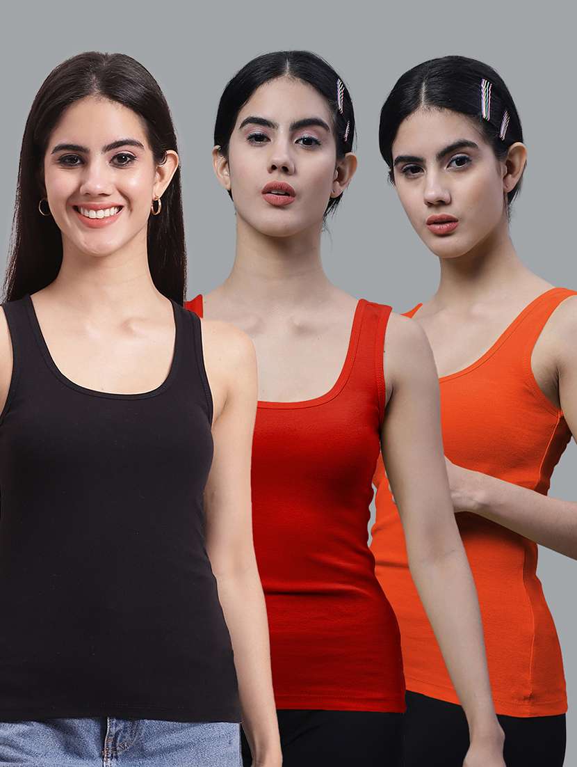 combo of 3 cotton camisole