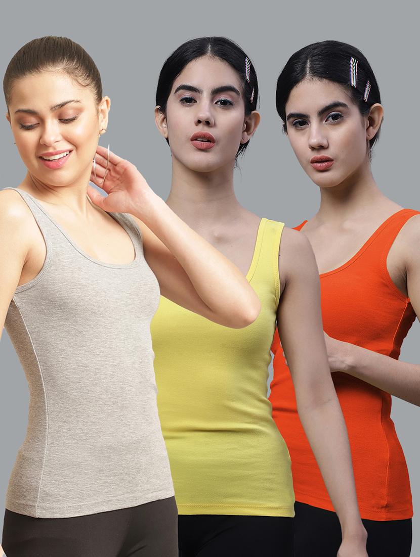combo of 3 cotton camisole