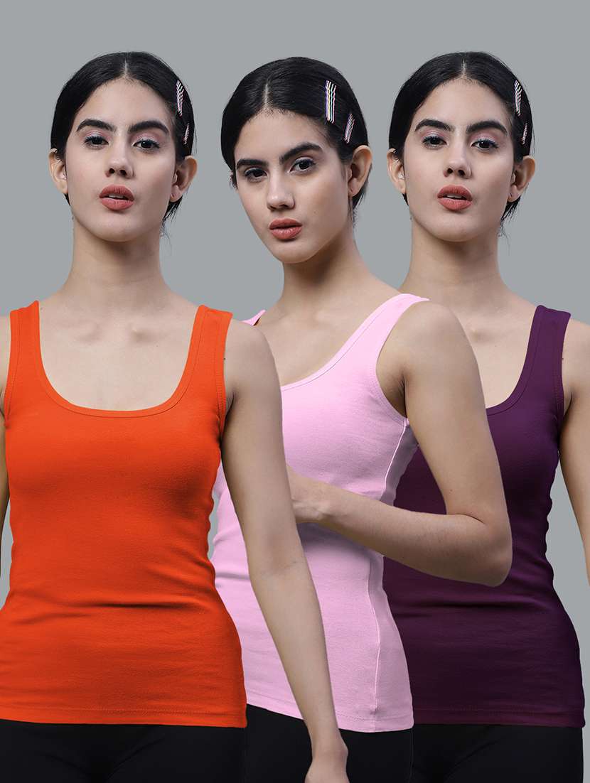 combo of 3 cotton camisole