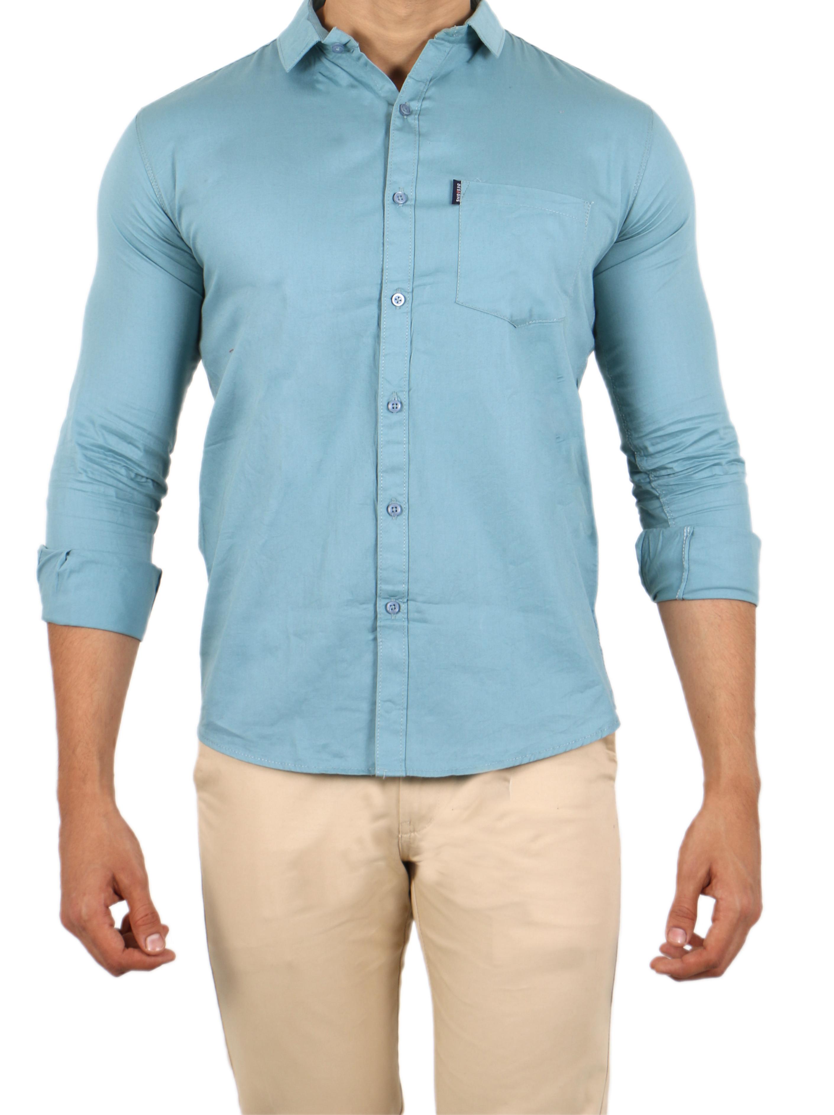 slimfit mens casual shirt - 17758358 - Zoom Image - 0