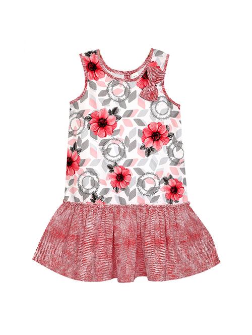 girls round neck sleeveless frock - 17760126 - Standard Image - 0