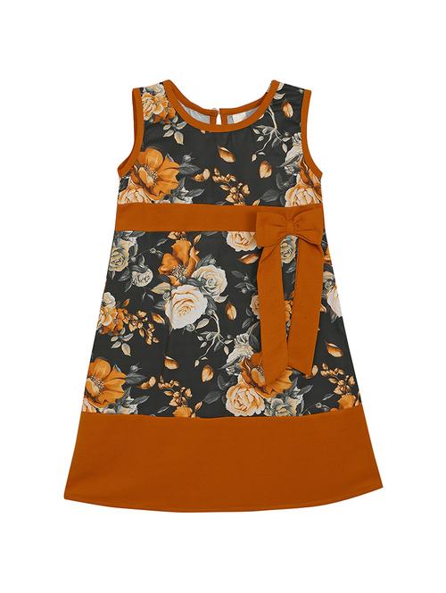 girls round neck sleeveless frock - 17760133 - Standard Image - 0