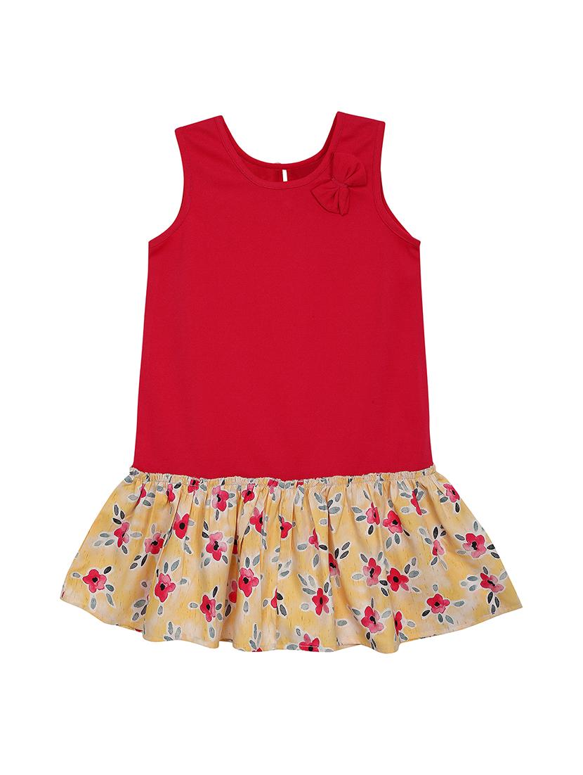 girls round neck sleeveless frock - 17760140 - Zoom Image - 0