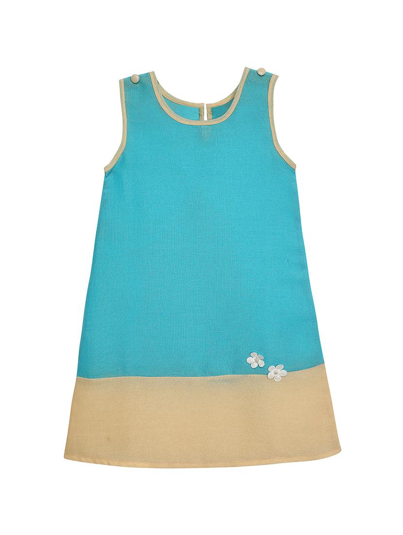 girls round neck sleeveless frock - 17760146 - Zoom Image - 0