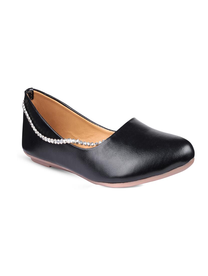tan synthetic slip on ballerina - 17760527 - Zoom Image - 0