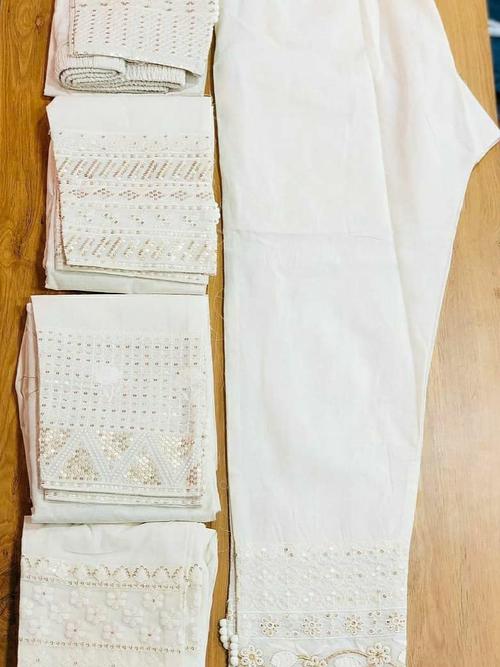 catalog:mal cotton sequence kurtis pants fabric:mal - 17761801 - Standard Image - 0