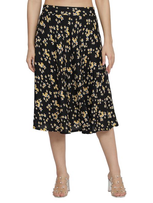 floral a-line skirt - 17762085 - Standard Image - 0