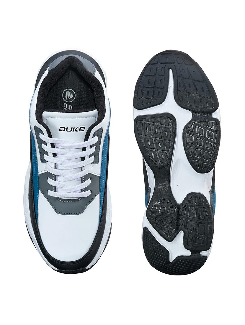 black synthetic sport shoes - 17762298 - Standard Image - 3