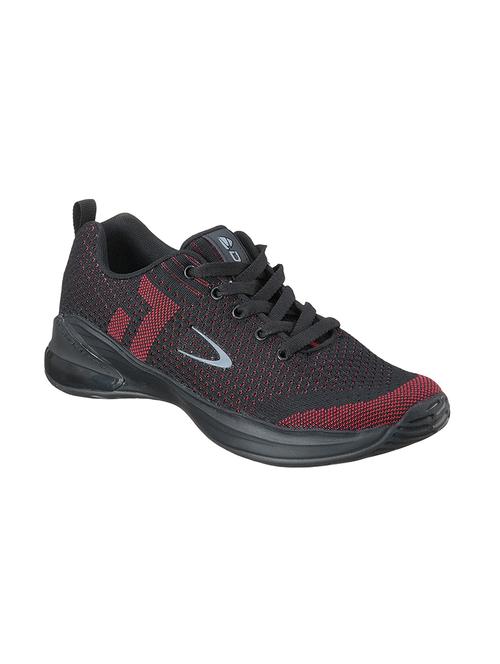 maroon fabric sport shoes - 17762307 - Standard Image - 0