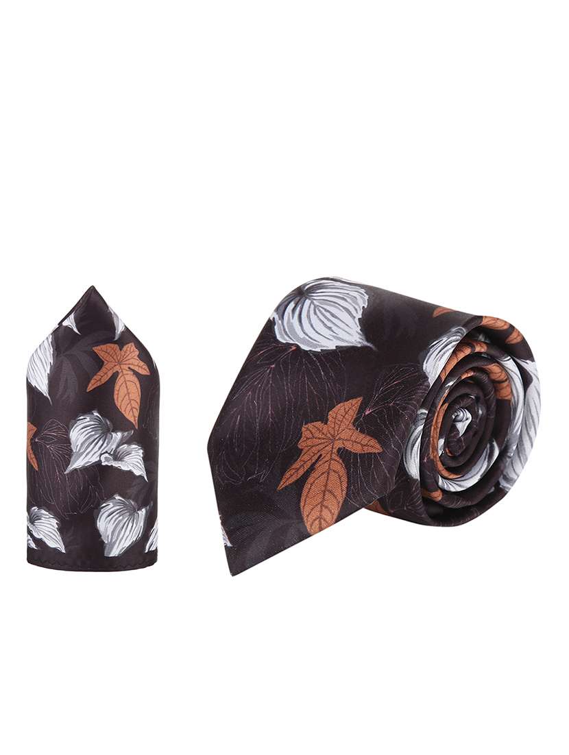 black printed micro fibre gift combo - 17762365 - Zoom Image - 0