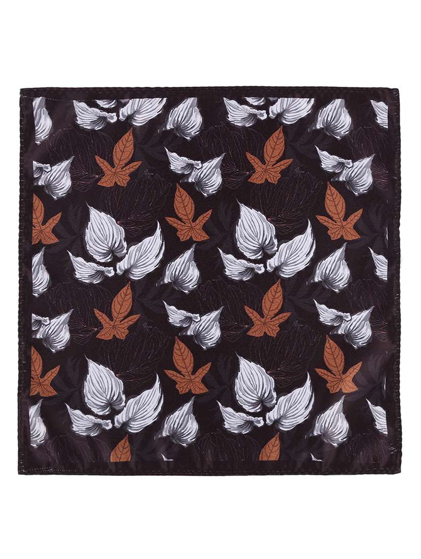 black printed micro fibre gift combo - 17762365 - Standard Image - 3
